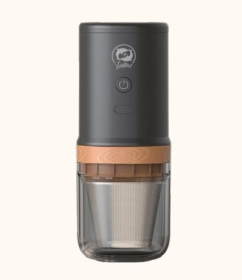 Multifunction coffee bean grinder. (On-board wireless charging brewing coffee / coffee grinding, 3300 mAh lithium capacity, non-segment fine tuning, s
