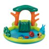 Round Inflatable Backyard Play Center Pool Game Ages 2 and Up, Unisex