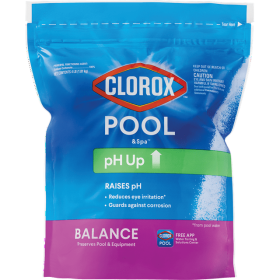 Clorox Pool&Spa pH up for Increasing pH Levels in Swimming Pools, 4 lb Bag