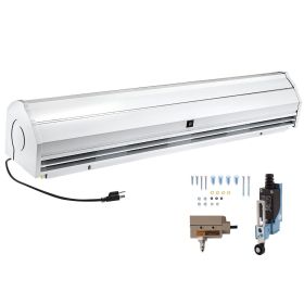 VEVOR Air Curtain 59", 2 Speeds Commercial Indoor Air Curtain, UL Certified, CE Certified, 1113 CFM Air Volume with 2 Easy-Install Micro Switch(Limit
