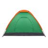 c2-Person Waterproof Camping Dome Tent for Outdoor Hiking Survival Orange & Green