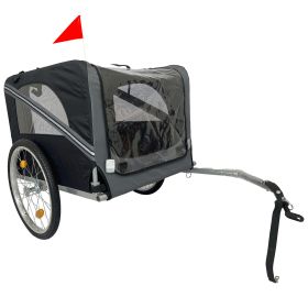 Outdoor Heavy Duty Foldable Utility Pet Stroller Dog Carriers Bicycle Trailer