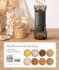 Multifunction coffee bean grinder. (On-board wireless charging brewing coffee / coffee grinding, 3300 mAh lithium capacity, non-segment fine tuning, s