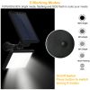 48 LEDs Solar Spotlight Outdoor Light Sensor Wall Lawn Garden Lamp Waterproof SOS Flash