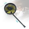 360¬∫ Rotatable Car Cooling Fan USB Vehicle Fan for Backseat Dashboard Window Clip Fan for Car Home with 3 Speeds