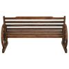 Patio Bench 55.9" Solid Wood Fir