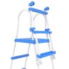 Above-Ground Pool Safety Ladder with 3 Steps 48"