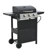 cPropane Grill 3 Burner Barbecue Grill Stainless Steel Gas Grill