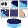 Collapsible Pet Pool Wash Tub for Cats and Dogs, Blue, XL, 55.1"