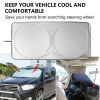 Foldable Car Windshield Visor Sunshade