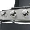 cPropane Grill 3 Burner Barbecue Grill Stainless Steel Gas Grill