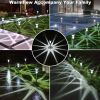 Solar Pathway Lights Waterproof Garden Solar Outdoor Lights 12 Pack Stainless Steel Yard Lights Driveway Lights for Patio, Lawn, Yard, Walkway and Lan