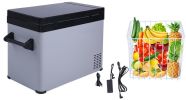 fMini Refriger for Car, DC12/24V, -7.6¬∞F to 68¬∞F, Car Refrigerator, Mini Freezer for Driving, Travel, Fishing, Outdoor or Home Use 52qt