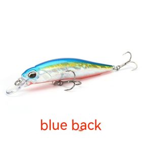 Duo Magnetic Force Tossing Submerged Mino Fish Lure (Option: Blue Back-9G 75mm)