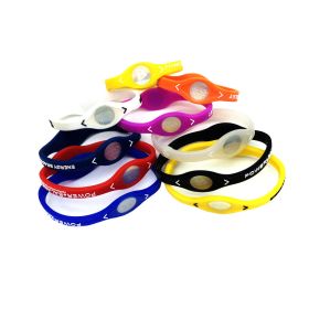 Silicone Energy Balance Bracelets (Color: Yellow)