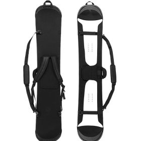 Snowboard Dumpling Skin Ski Snowboard Bag Backpack (Option: A Pure Black-149x30cm)