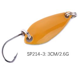 Sequins Lure 26g Single Hook Micro Metal Iron Plate Spoon Type (Option: 3Color-Shipped As Shown In The Figure)