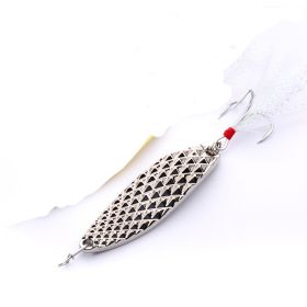 Metal Sequins Bait 10g Lure Sequins Gold Silver Bait (Option: Silver 10G)