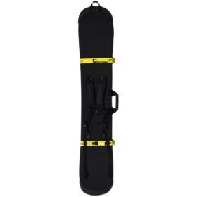 Dumpling Skin Snowboard Bag Protective Cover (Option: Black Yellow Ribbon-Single shoulder-90CM to 99CM)