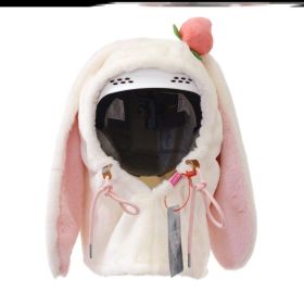 Ski Head Cover Face Mask Ski Helmet Cover Decorative Ears (Option: A style)