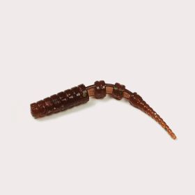 Microtuberous Pintail Maggot Small Root Fishing Soft Bait (Option: Brown 4cm)