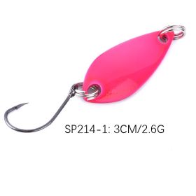 Sequins Lure 26g Single Hook Micro Metal Iron Plate Spoon Type (Option: 1color-Shipped As Shown In The Figure)