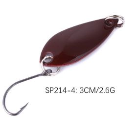 Sequins Lure 26g Single Hook Micro Metal Iron Plate Spoon Type (Option: 4Color-Shipped As Shown In The Figure)